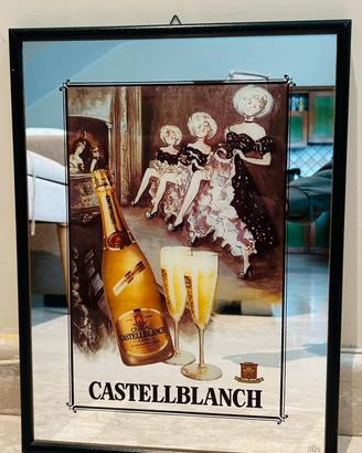 Quadro a specchio pubblicitario CASTELLBLANCH