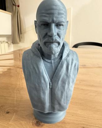 Busto di Walter White – Breaking Bad (stampa 3D)