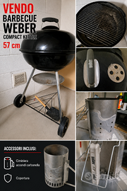 Barbecue Weber compact kettle