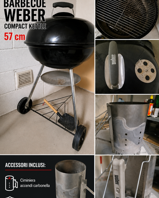 Barbecue Weber compact kettle