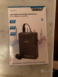 Mini amplificatore per deboli di udito