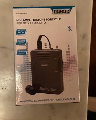 Mini amplificatore per deboli di udito