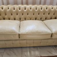 Divano chesterfield 3 posti