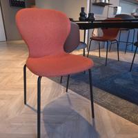 4 Sedie Connubia Ops Design Tabacco