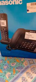 telefono panasonic cordless con fisso