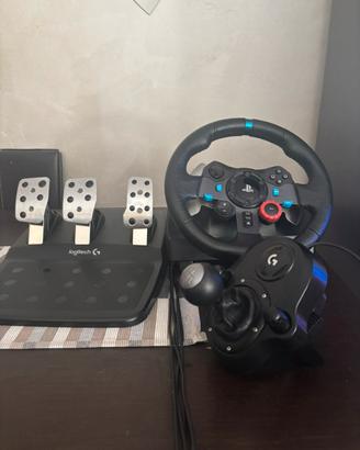 Logitech g29 + pedaliera + cambio manuale