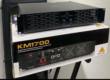Amplificatore Finale Behringer Km1700 