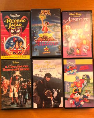Videocassette disney vhs