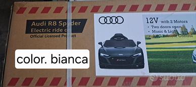 Audi er8 spider  auto per bambini