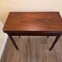 Consolle tavolo da gioco in legno allungabile