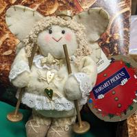 Angelo pupazzo in stoffa nuovo