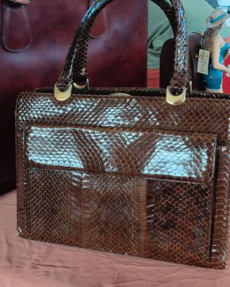 Borsa in pelle vintage