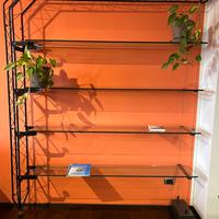 LIBRERIA ACCIAIO E CRISTALLO
