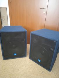 Coppia casse LEM attive 15.3  made in Italy 