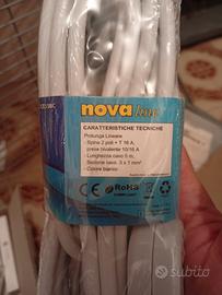 Prolunga lineare bianca da 5m