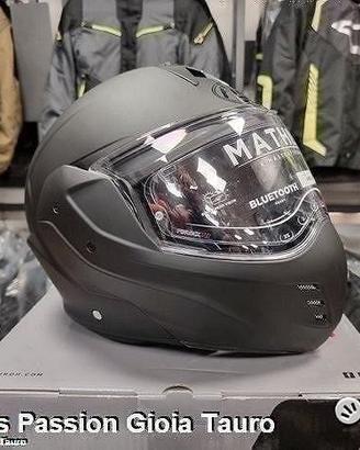 AIROH Casco Modulare Mathisse - Color - Black Matt