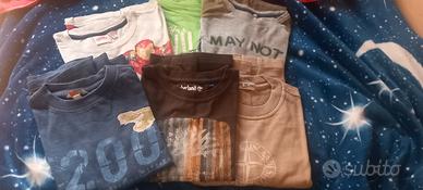 magliette maniche lunghe 6 anni