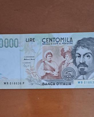 100000 Lire Caravaggio 1994 FDS 