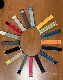 Cinturini Apple Watch Nuovi (giallo e verde)