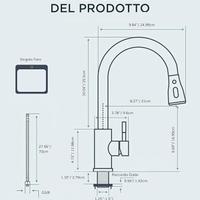 FORIOUS Rubinetto Lavello Cucina (B2)