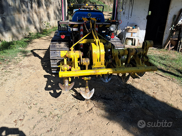 Vangatrice e fresa × 1 fresa + grande o retro esca