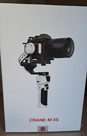 Zhiyun CRANE-M 3S – Come Nuovo, Usato Pochissimo