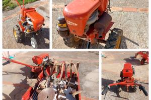 Motozappa con rimorchio