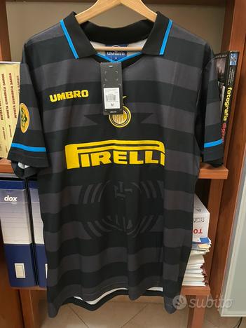 Usato, Maglia Inter Umbro Pirelli 1997/98 Ronaldo Tg. M usato  Cagliari