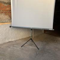 telo proiezione portatile