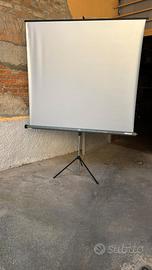 telo proiezione portatile