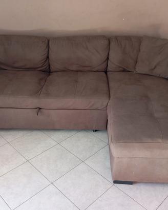 divano 3 posti con chaise lounge