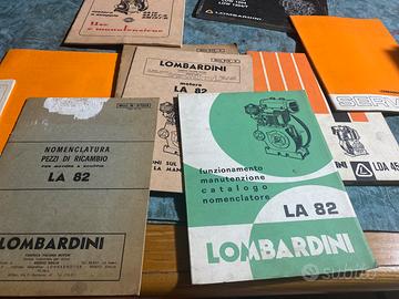 Ampia collezione manuali tecnici x mezzi agricoli