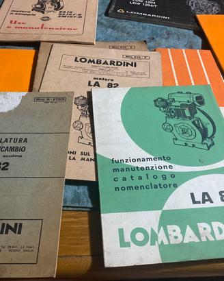 Ampia collezione manuali tecnici x mezzi agricoli