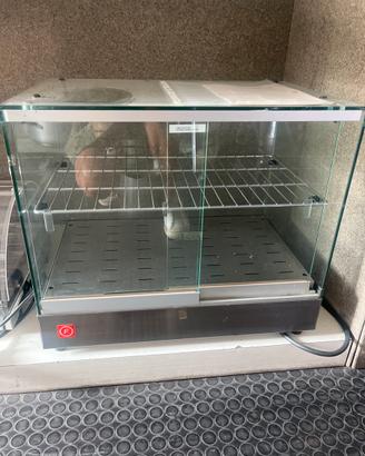 Vetrina brioche riscaldata 2 piani