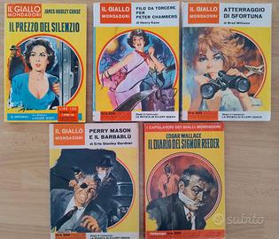 Libri "Il giallo Mondadori" anni 60