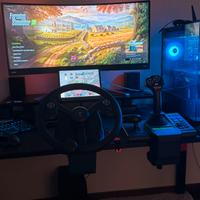 Volante Hori Farming Simulator