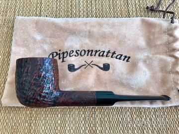 Savinelli Punto Oro 124, Billiard sabbiata.