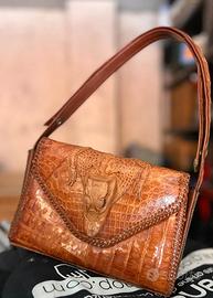 borsa Coccodrillo vintage anni '50