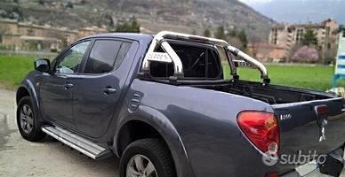 Mitsubishi L200 2005>2015 Roll Bar Inox Copertura