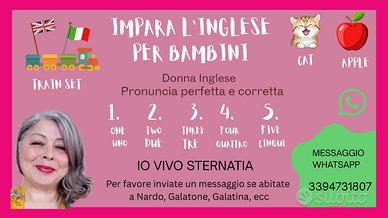 Lezioni di inglese in madrelingua