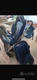 trio giordani 3 in 1 compelto di borsa passeggino