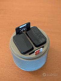 contenitore case a vite per due batterie Sony 