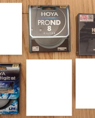 Filtri 67mm HOYA PRO HAIDA ND UV fotografia