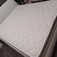 letto matrimoniale contenitore e materasso 