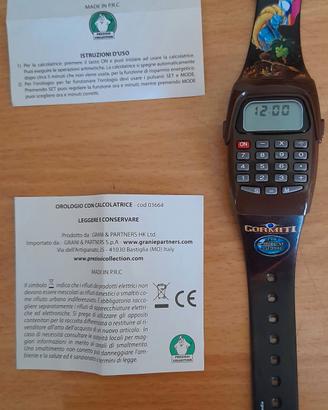 Orologio Calcolatrice Gormiti da collezione 
