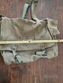 Zaino militare in juta medio anni 70