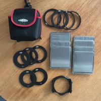 Kit Filtri ND + 9 adattatori + supporto adattatore