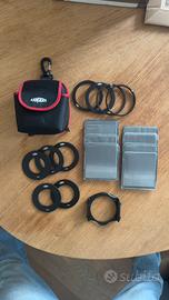 Kit Filtri ND + 9 adattatori + supporto adattatore