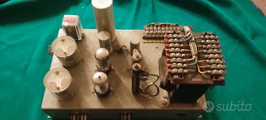 Amplificatore valvolare con trasformatore vintage