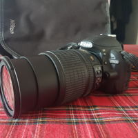 Reflex Nikon D3100 + Obiettivo Nikon 18x105mm
